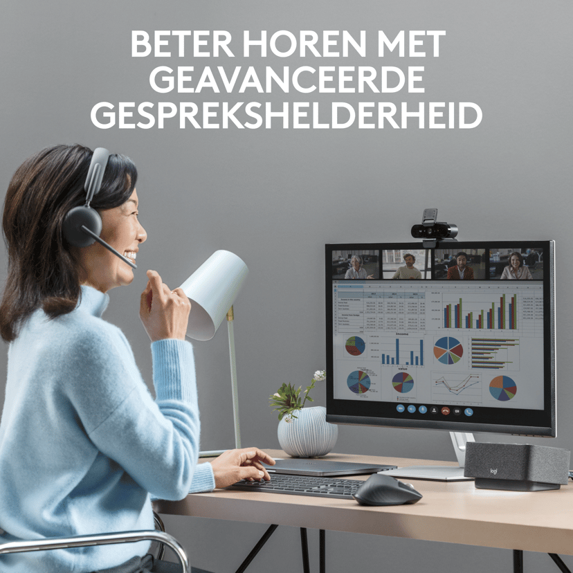 Logitech Zone Wireless 2 Stereo USB-C UC Grafiet