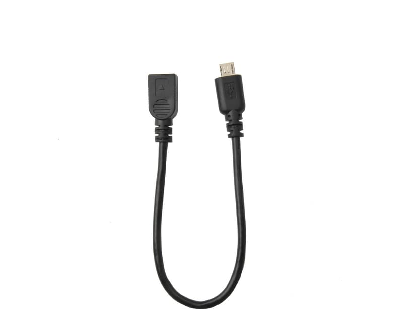 Prokord USB-adapter 0.2m Micro-USB B Mini-USB B Svart