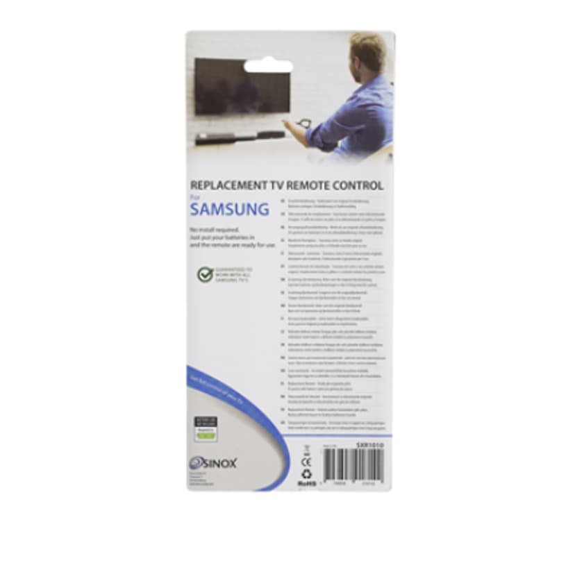 Sinox Replacement Remote - Samsung