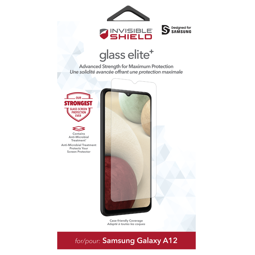Zagg Glass Elite+ Samsung Galaxy A12