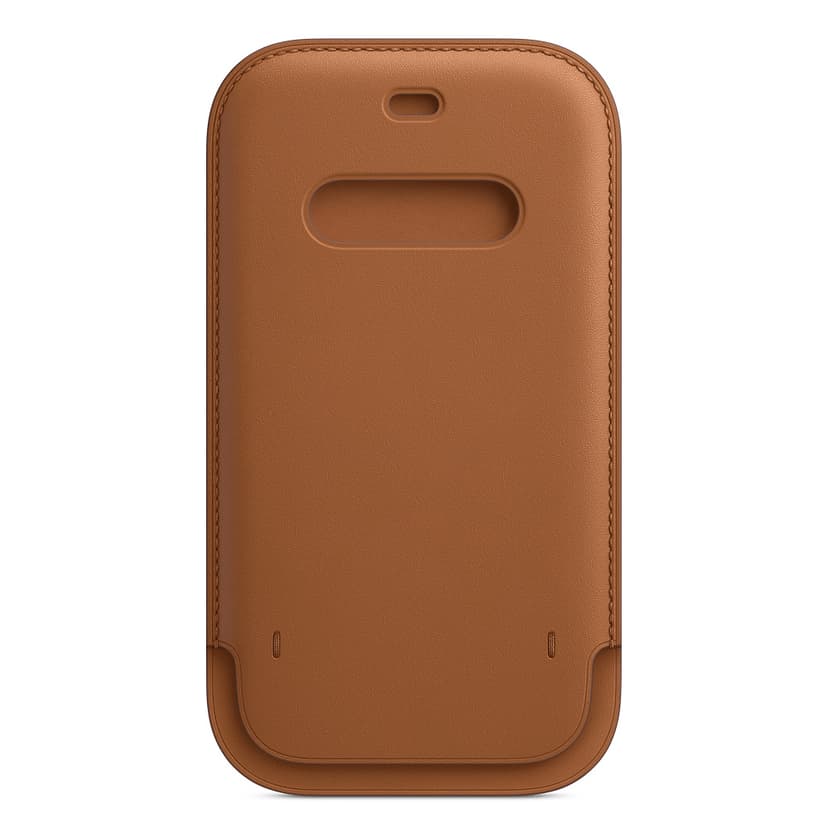 Apple Sleeve with MagSafe iPhone 12, iPhone 12 Pro Brun