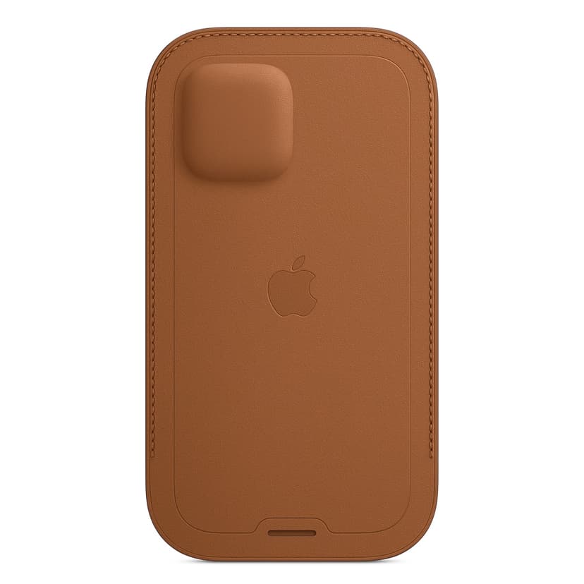 Apple Sleeve with MagSafe iPhone 12, iPhone 12 Pro Brun