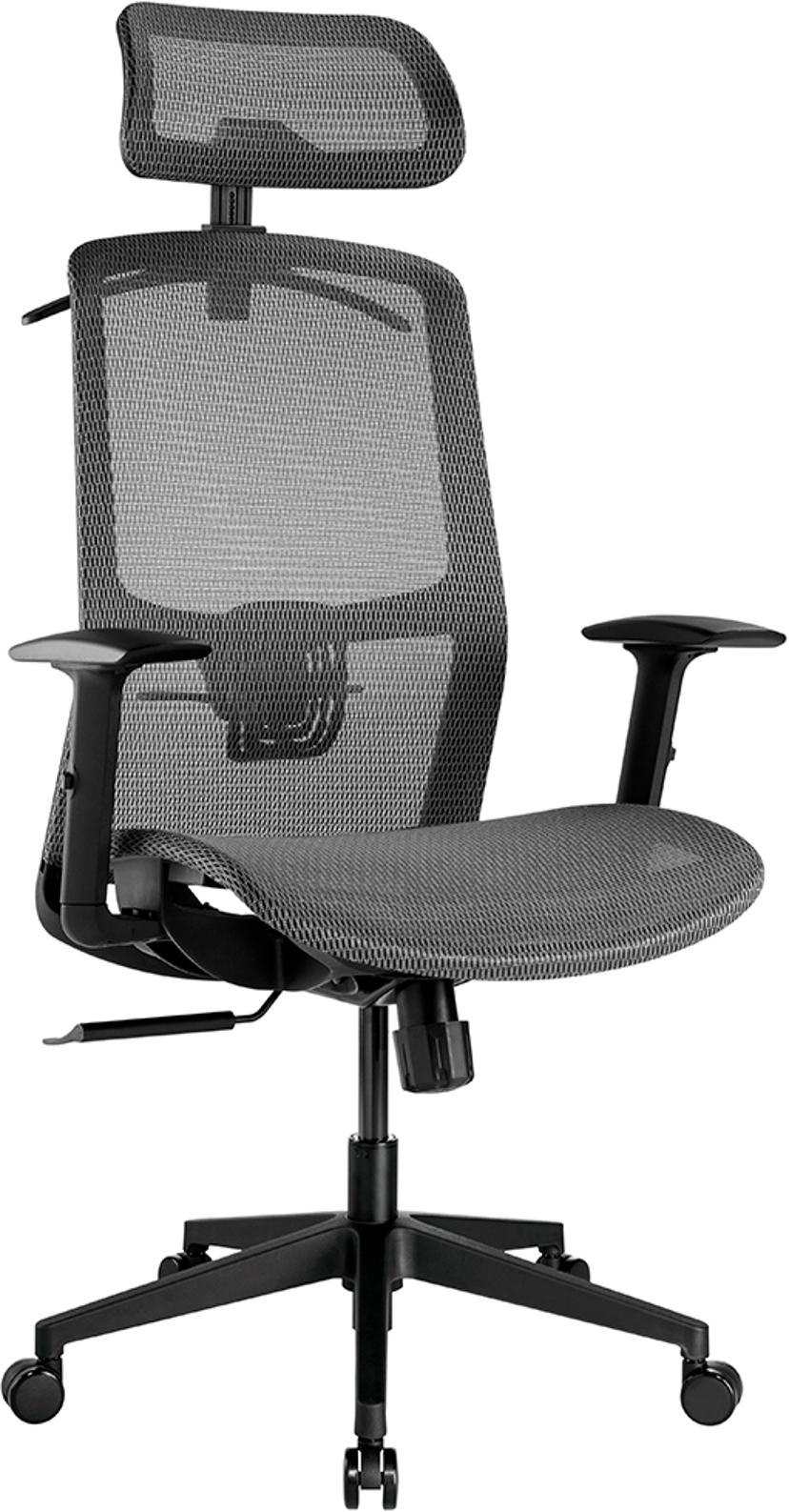 Prokord 1908-S Ergonominen Toimistotuoli Verkkoselkänojalla ja Säädettävällä Niskatuella – EN1335