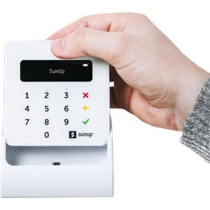 SUMUP Trådløs ladeplattform Hvit 1m