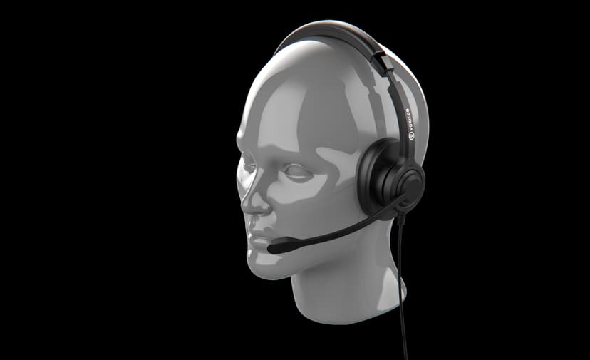 Voxicon USB VX610 ANC 5-pack Headset USB Type-A Svart