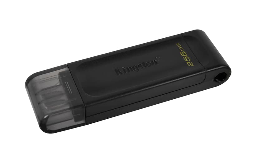 Kingston DataTraveler 70 256GB USB Type-C Sort