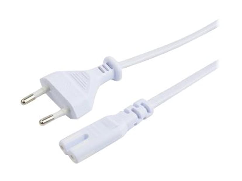 Prokord DPC-C73W strømkabel Hvit 3 m CEE7/16 IEC C7 3m CEE7/16 C7 Hvit