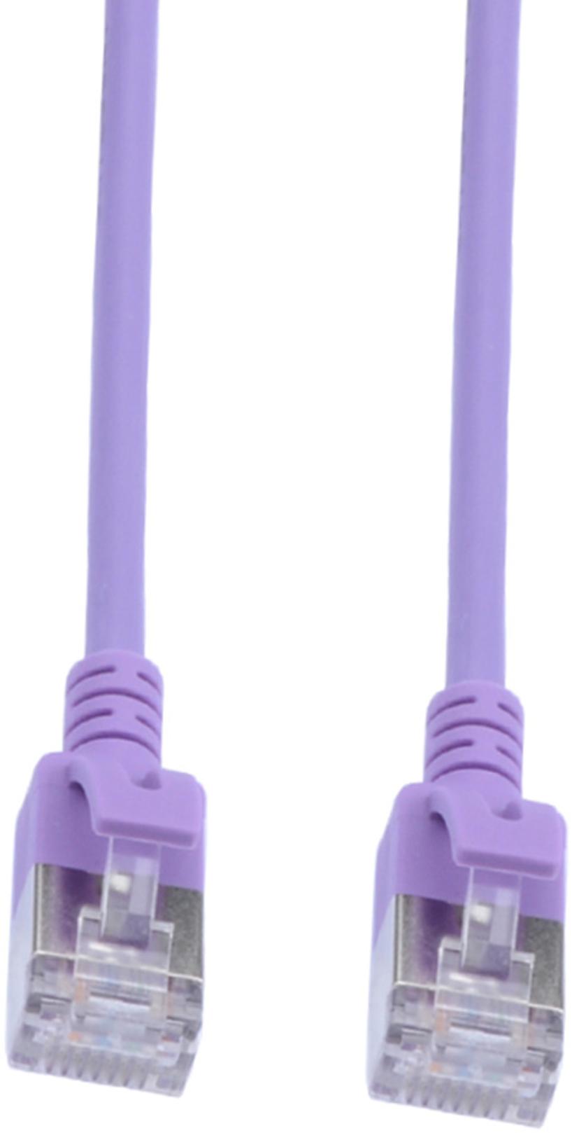 Prokord Nätverkskabel / Patchkabel LSZH RJ-45 Cat 6A 1.5m Lila