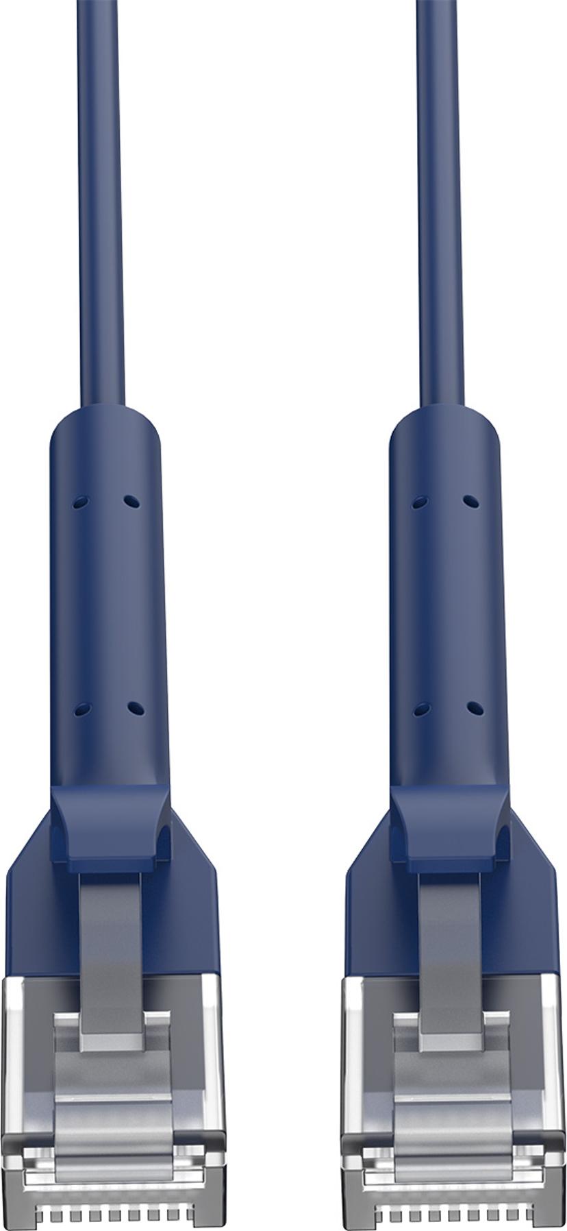 Prokord Ethernet Cat.6 Patch Cable Bendable Rj45 0.1M RJ-45 Cat6 0.1m Blauw