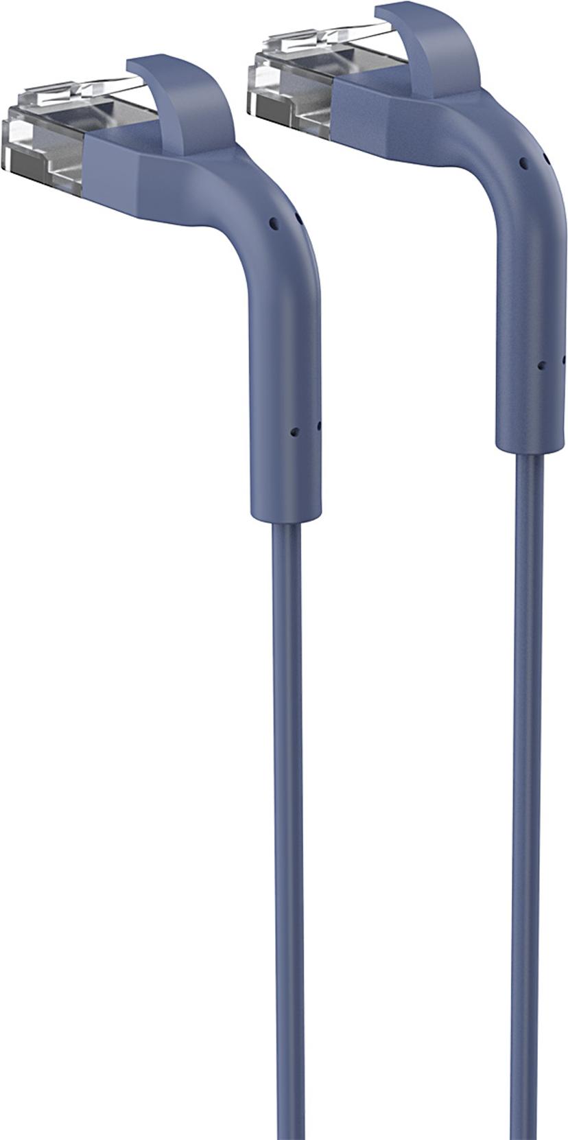 Prokord Ethernet Cat.6 Patch Cable Bendable Rj45 0.1M RJ-45 Cat6 0.1m Blauw