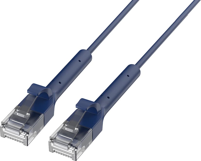 Prokord Ethernet Cat.6 Patch Cable Bendable Rj45 0.1M RJ-45 Cat6 0.1m Blauw