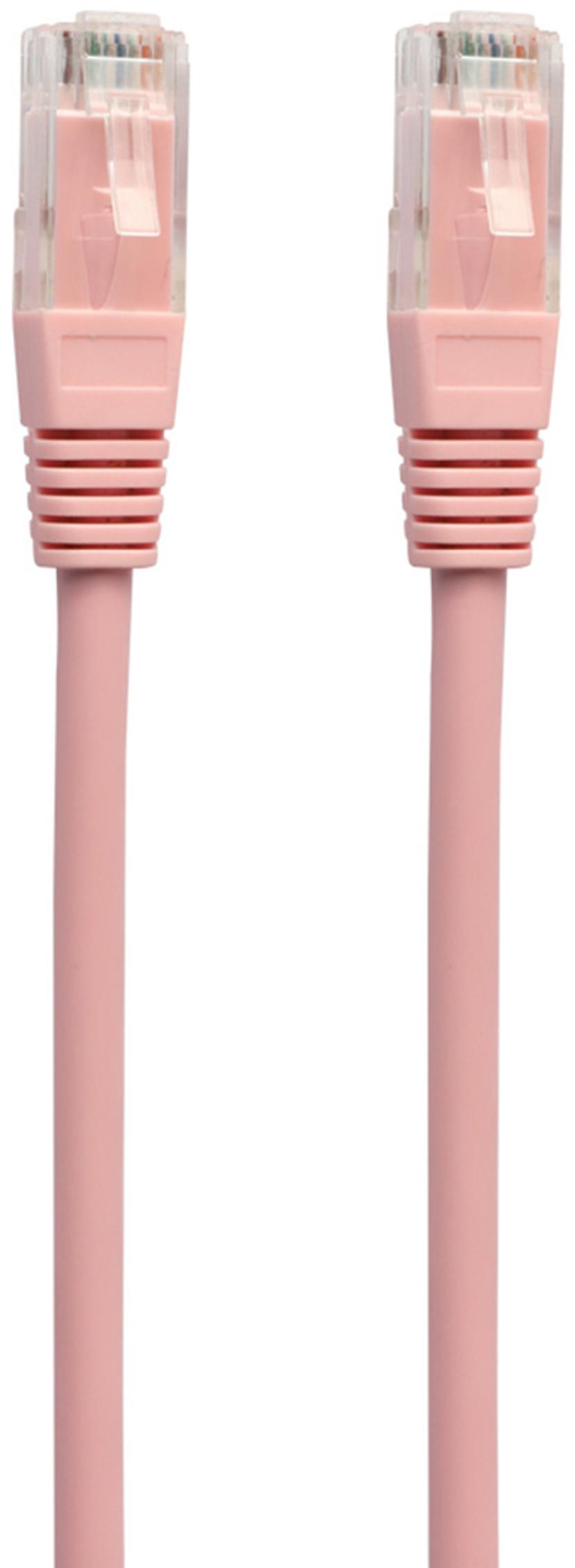Prokord Tp-cable UTP Cat.6 Unshielded Lszh Rj45 3M Pink RJ-45 Cat 6 3m Vaaleanpunainen