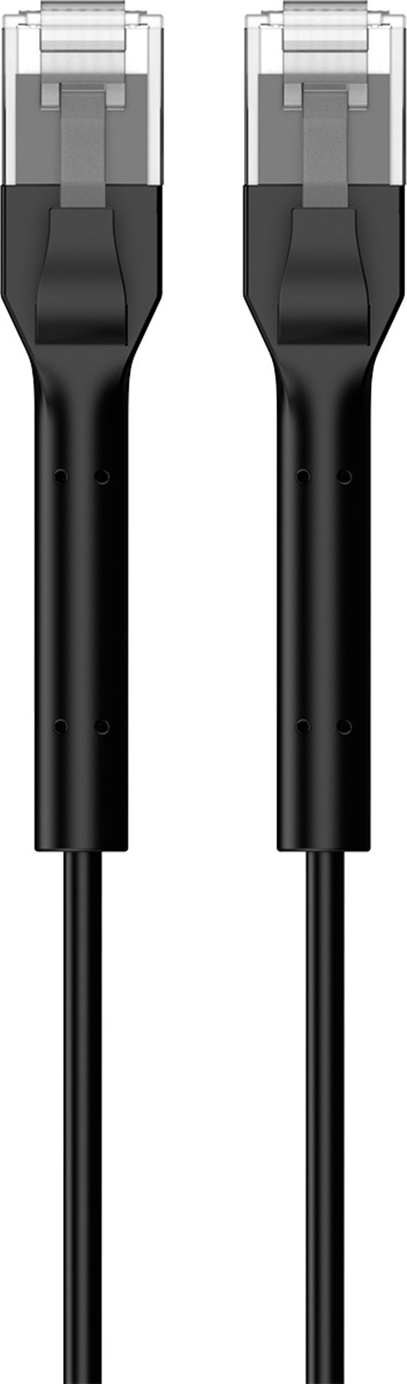 Prokord Nätverkskabel / Patchkabel LSZH RJ-45 Cat6 0.1m Svart