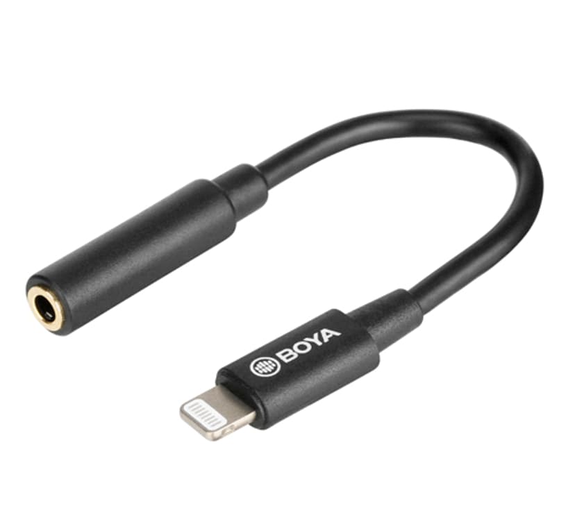 Boya BY-K3 Mikrofonadapter Lightning - 3,5 mm TRRS