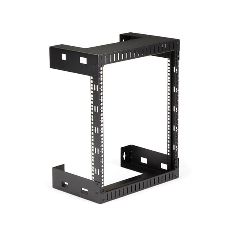 Startech StarTech.com RK12WALLO stativ 12U Vægmonteret stativ Sort
