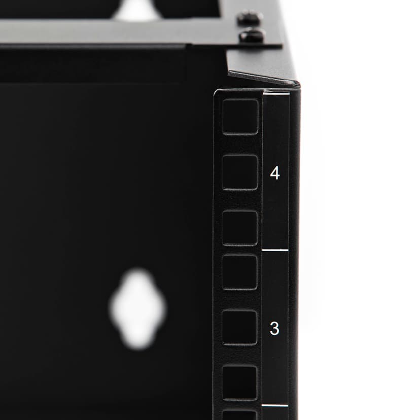 Startech StarTech.com WALLMOUNT4 rack 4U Väggmonterad rack Svart