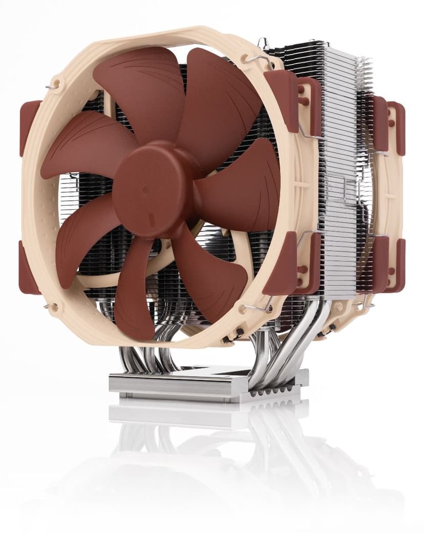 Noctua NH-U14S TR5-SP6 Tietokoneen jäähdytysjärjestelmä Suoritin Ilmanjäähdytin 14 cm Vaaleanruskea 1 kpl Ilmanjäähdytin Vaaleanruskea