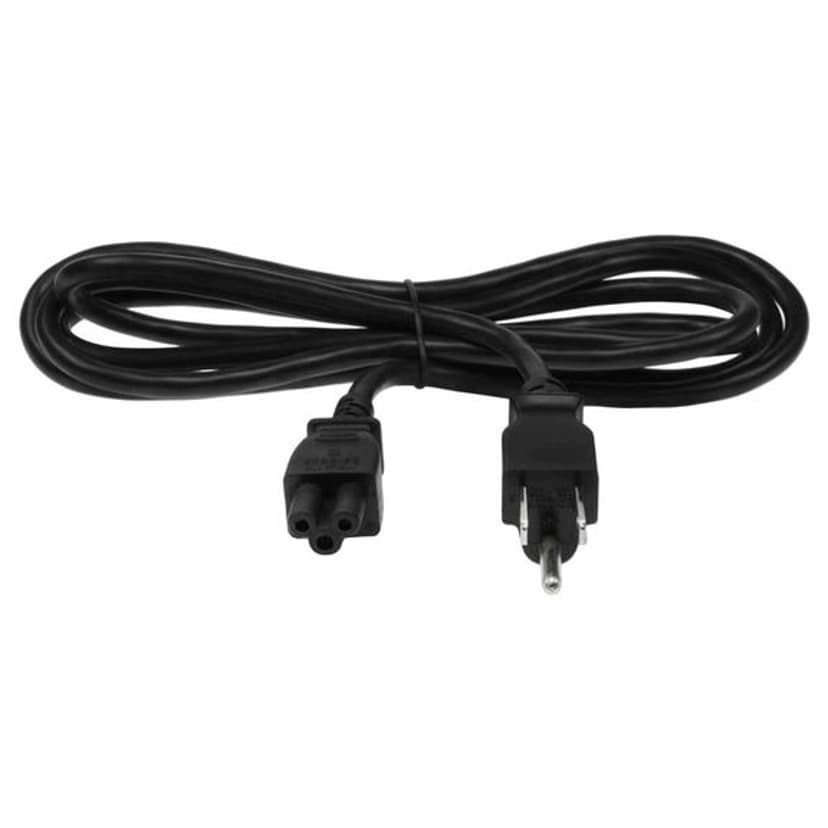 Zebra Power Cord EU - AC-Adapter L10 Strømstik type F C5 Sort