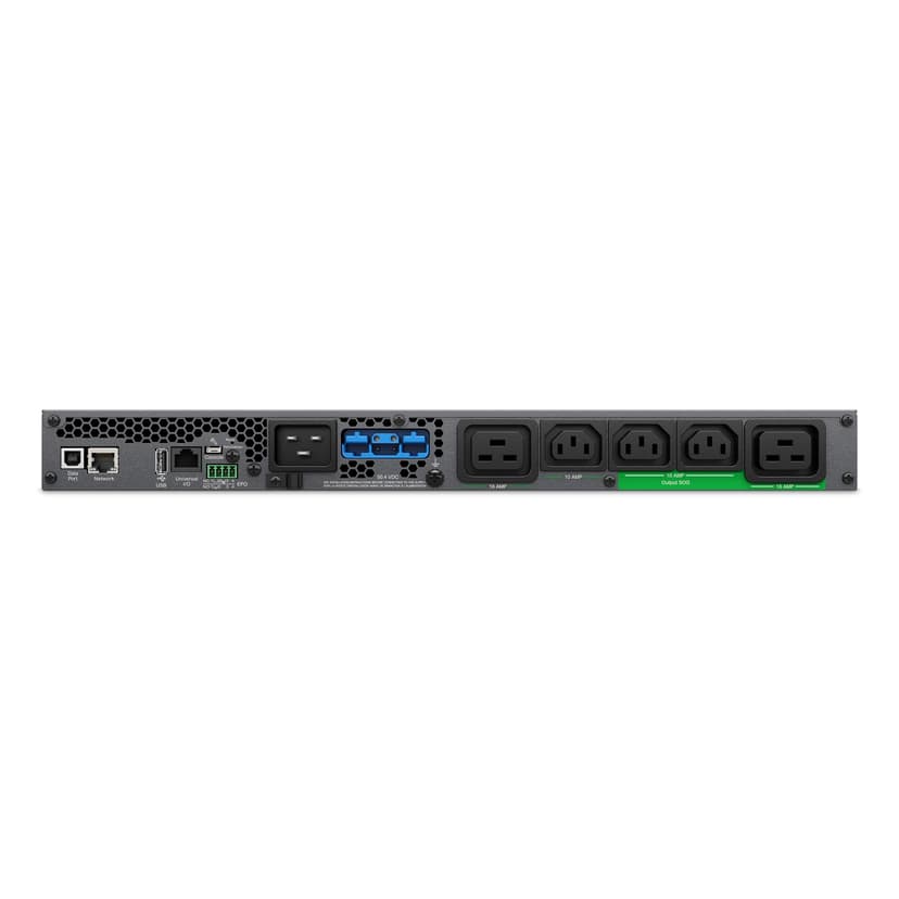 APC Smart-UPS Ultra Li-Ion SRTL2KRM1UINC, 2KW, 1U Rack/Tower/Wall, 3x C13 & 2x C19, NMC