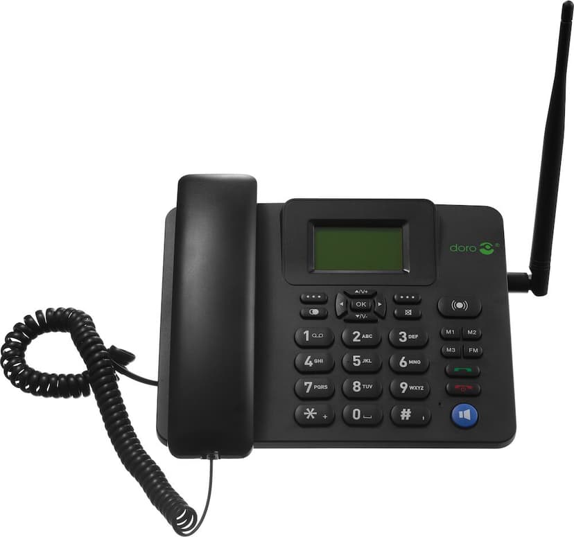 Doro 4100H IP-telefon Sort LCD