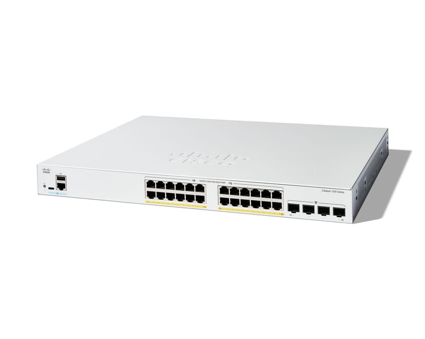 Cisco Catalyst C1200 Smart 24x1GbE 4x1GbE SFP PoE 375W Switch