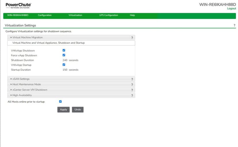 APC PowerChute Network Shutdown v4.5 1 year