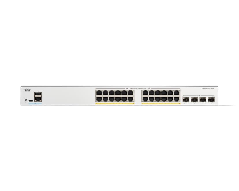 Cisco Catalyst C1200 Smart 24x1GbE 4x10GbE SFP+ PoE 195W Switch