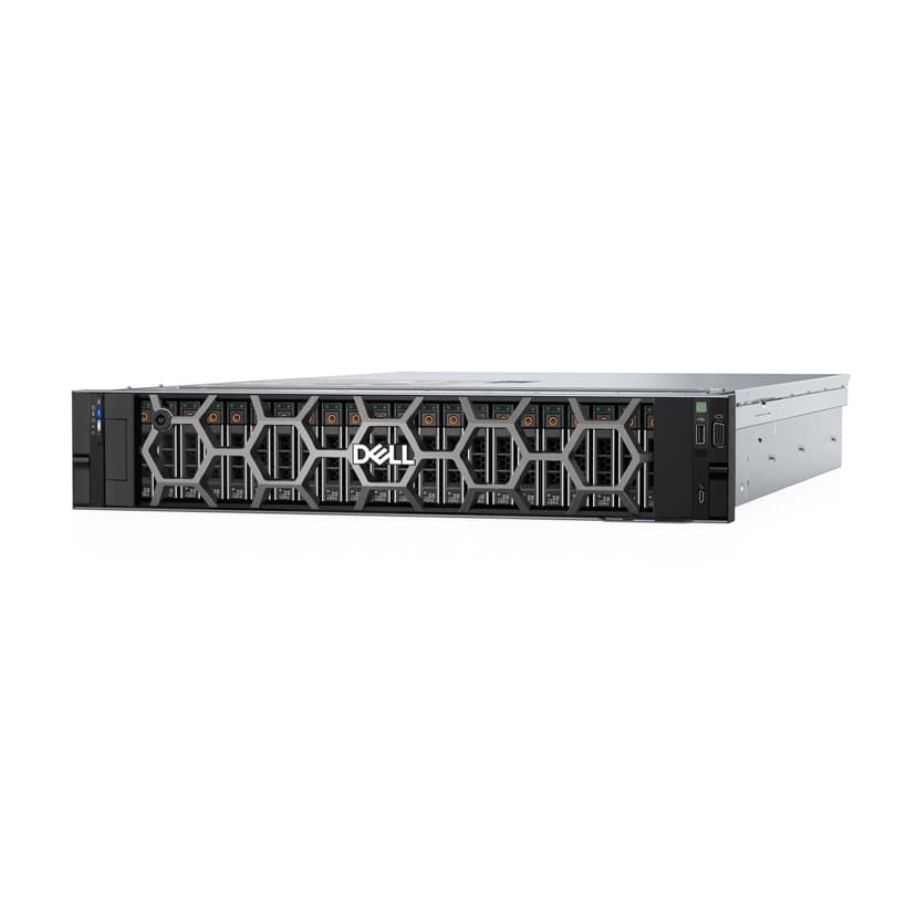 Dell PowerEdge R7615 palvelin 480 GB Teline ( 2U ) AMD EPYC 9354P 3,25 GHz 32 GB DDR5-SDRAM 700 W
