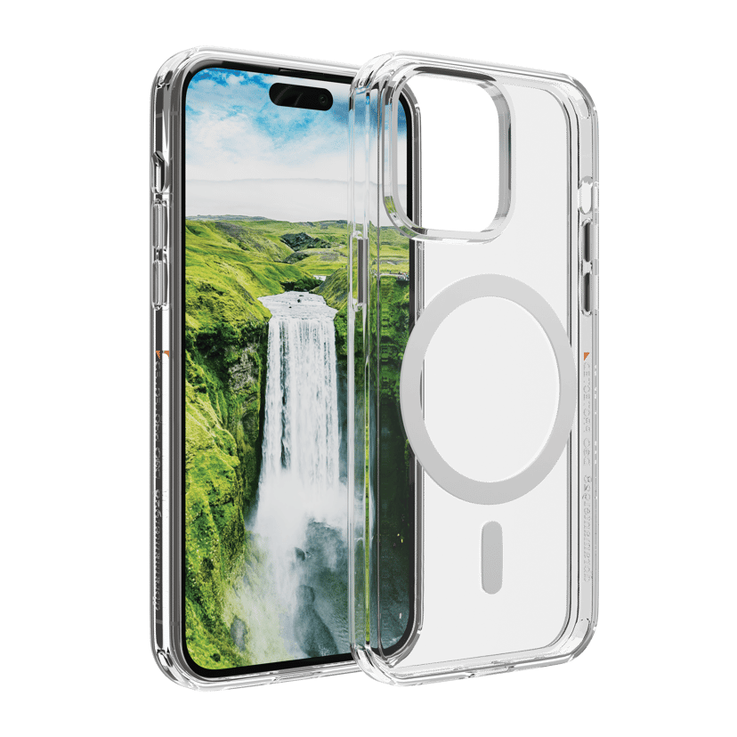 dbramante1928 Iceland Ultra D30 MagSafe iPhone 15 Pro Gjennomsiktig, Hvit