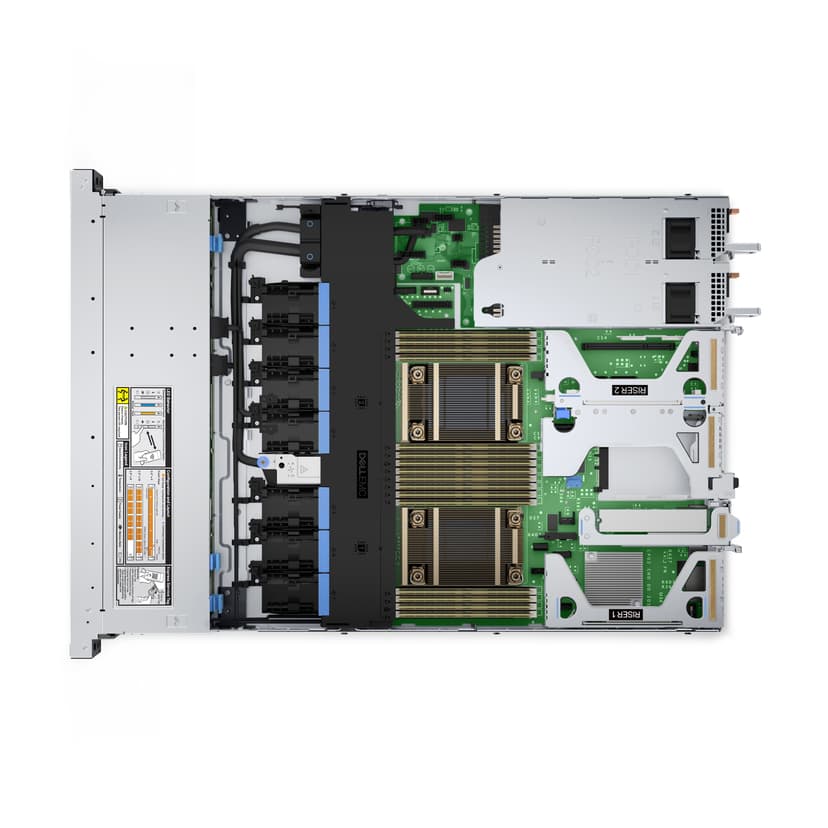 Dell PowerEdge R450 server 480 GB Rack (1U) Intel® Xeon® Silver 4309Y 2,8 GHz 16 GB DDR4-SDRAM 1100 W