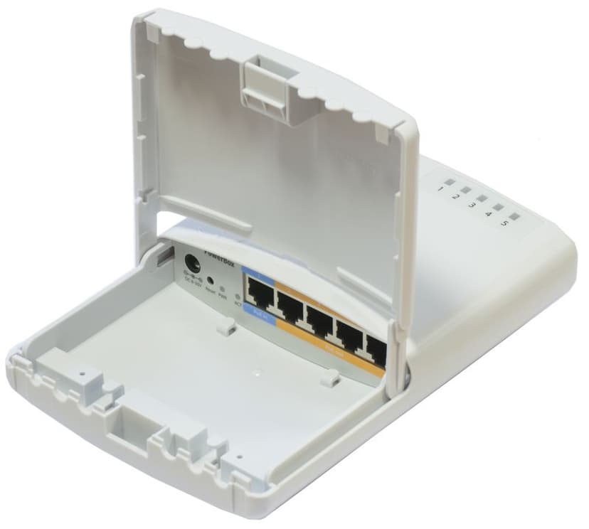 Mikrotik PowerBox langallinen reititin Nopea Ethernet Valkoinen