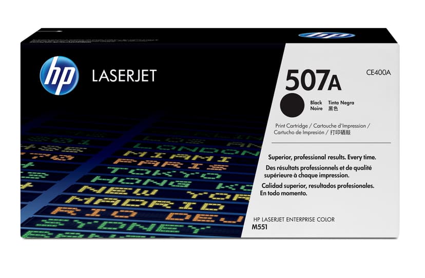 HP Värikasetti Musta 507A 5.5K - CE400A