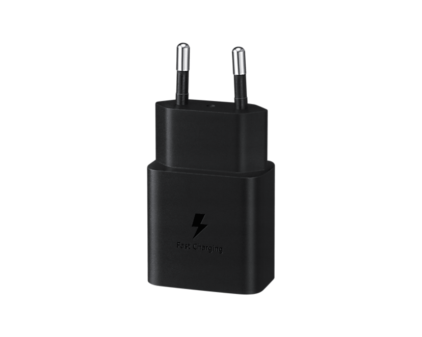 Samsung Wall Charger 15W + USB-C Cable 1m Svart