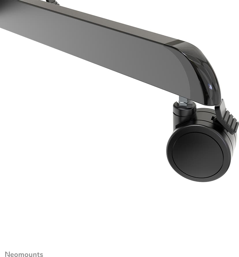 Neomounts NS-M1250BLACK - Mobiel Vloermeubel voor 37-70" flat screens - Incl. laptop plateau - Zwart