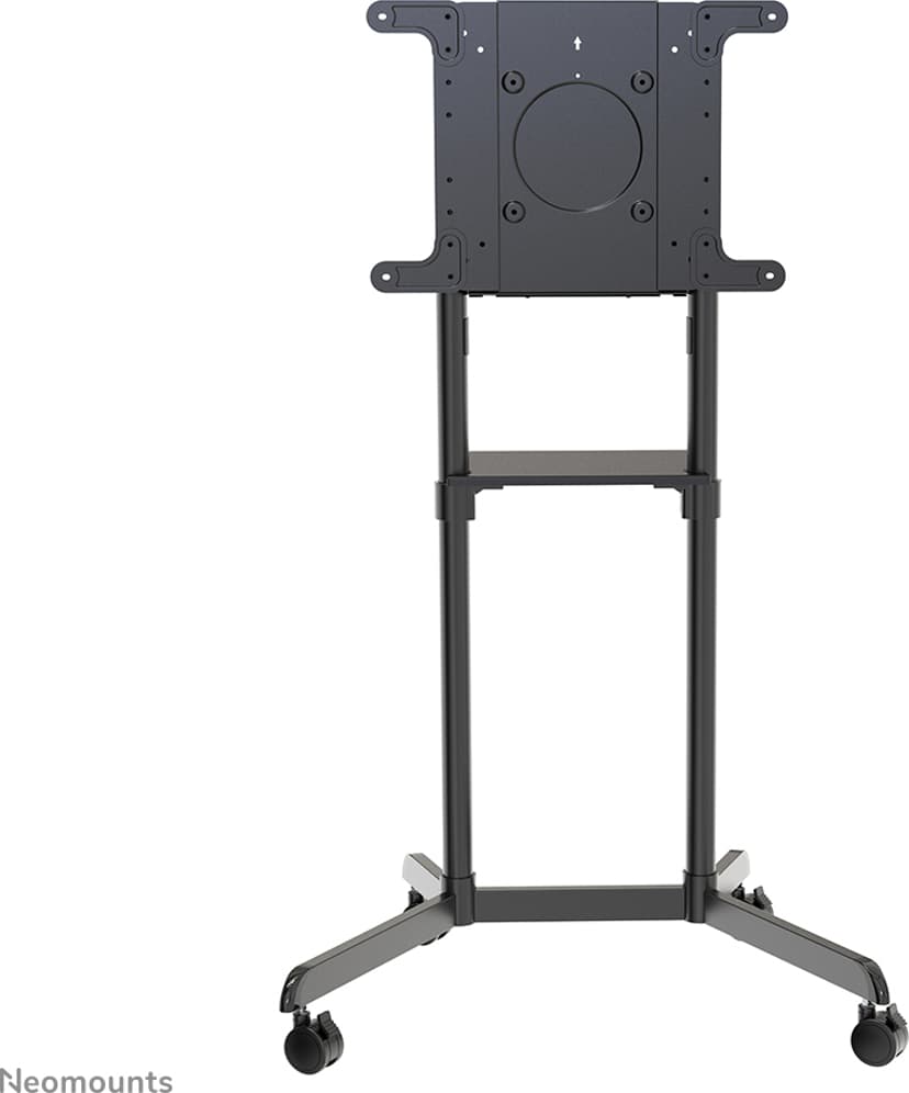 Neomounts NS-M1250BLACK - Mobiel Vloermeubel voor 37-70" flat screens - Incl. laptop plateau - Zwart