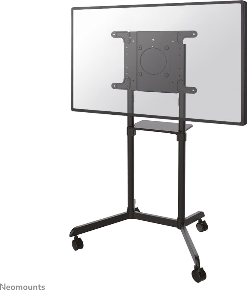 Neomounts NS-M1250BLACK - Mobiel Vloermeubel voor 37-70" flat screens - Incl. laptop plateau - Zwart