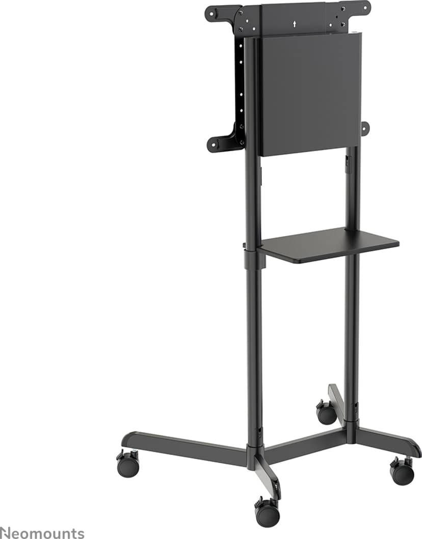 Neomounts NS-M1250BLACK - Mobiel Vloermeubel voor 37-70" flat screens - Incl. laptop plateau - Zwart