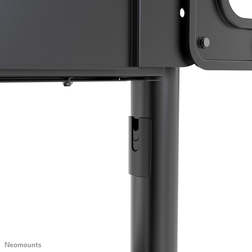 Neomounts NS-M1250BLACK - Mobiel Vloermeubel voor 37-70" flat screens - Incl. laptop plateau - Zwart