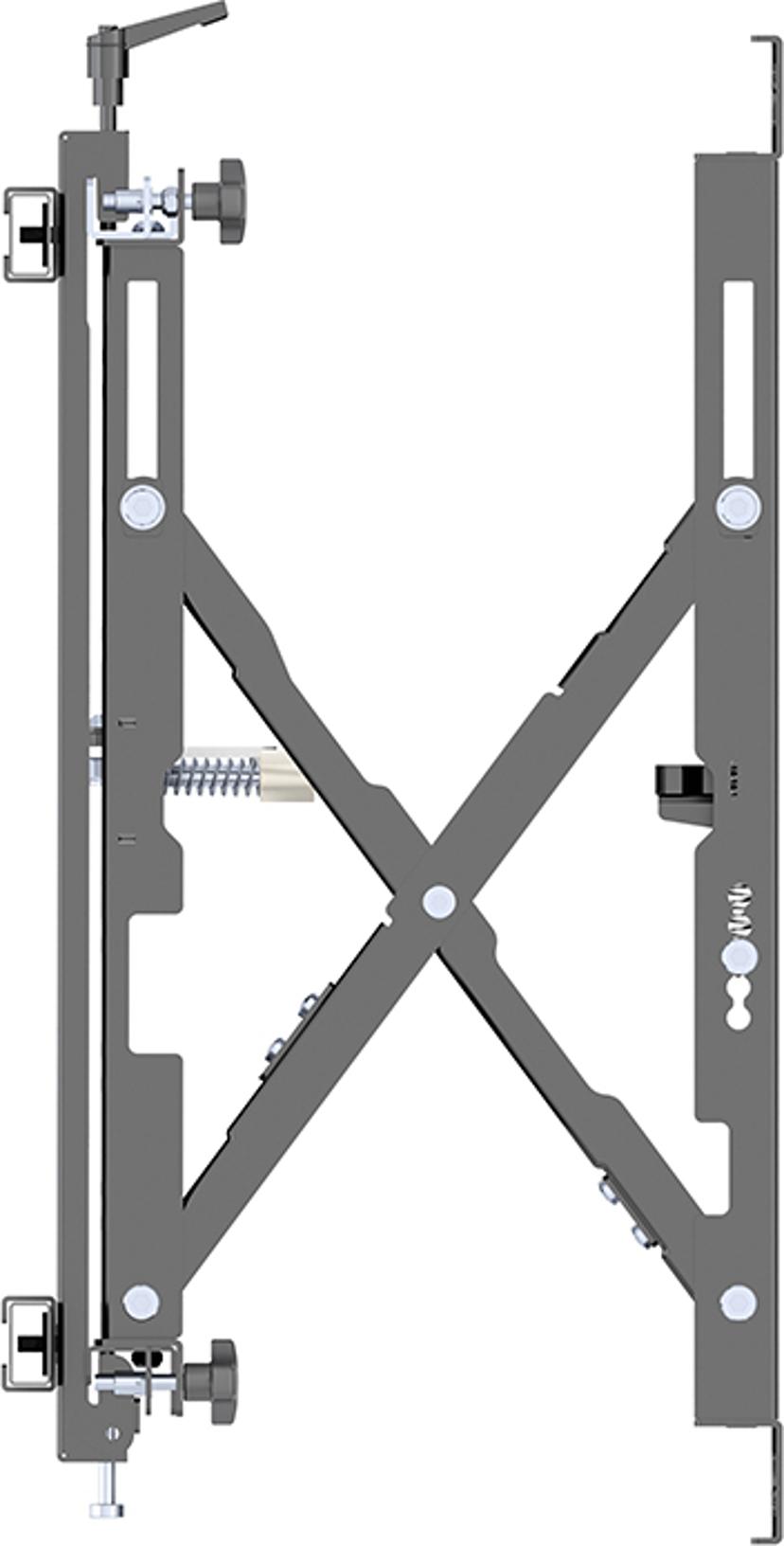 Multibrackets 1749 fäste för skyltningsskärm 2,41 m (95") Svart