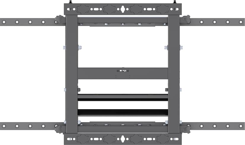 Multibrackets 1749 fäste för skyltningsskärm 2,41 m (95") Svart
