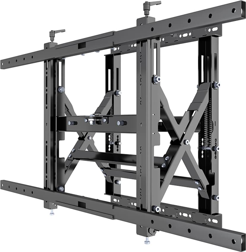 Multibrackets 1749 digitalskiltmontering 2,41 m (95") Svart