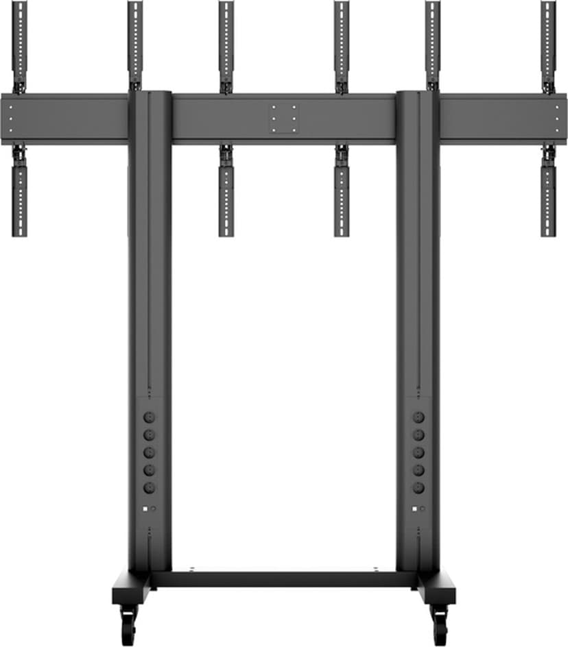 Multibrackets m Public Vid Wall Std Port 3-Scr 40-55'' Black