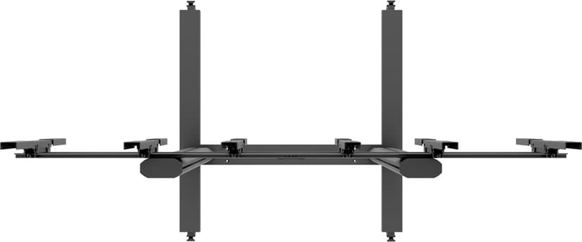 Multibrackets m Public Vid Wall Std Port 3-Scr 40-55'' Black