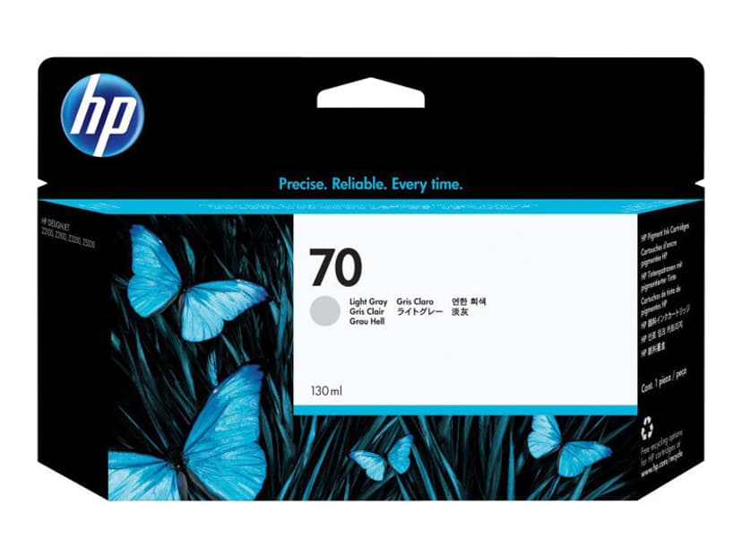 HP Bläck Ljus Grå No.70 - DJ Z2100