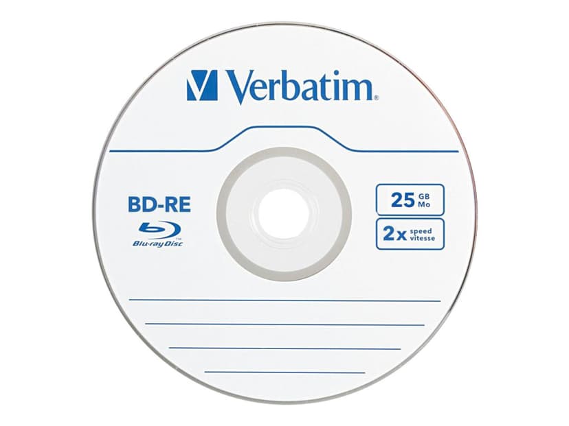 Verbatim BD-RE x 5 BD-RE 25GB 5pc(s)