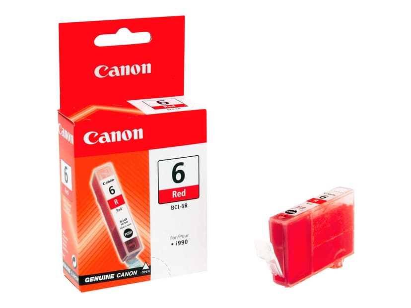 Canon Bläck Röd BCI-6R I990