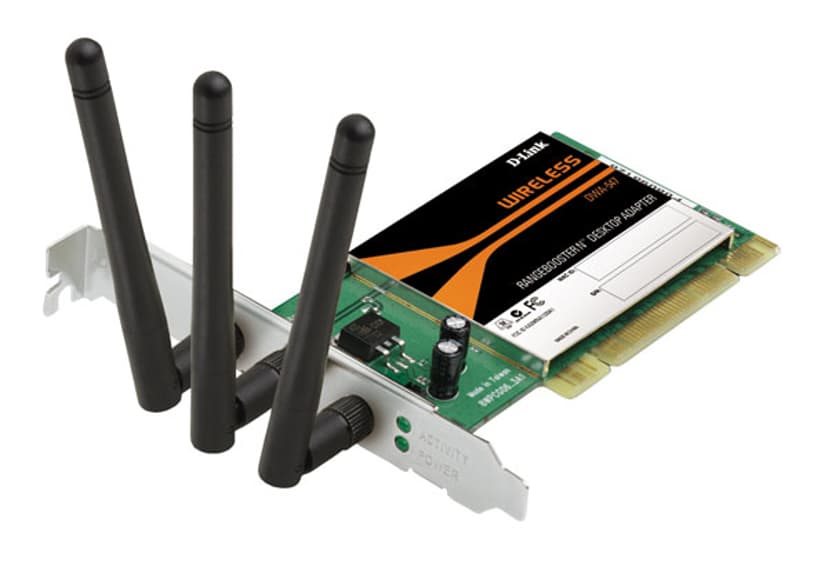 D-Link RangeBooster N 650 Desktop Adapter DWA-547