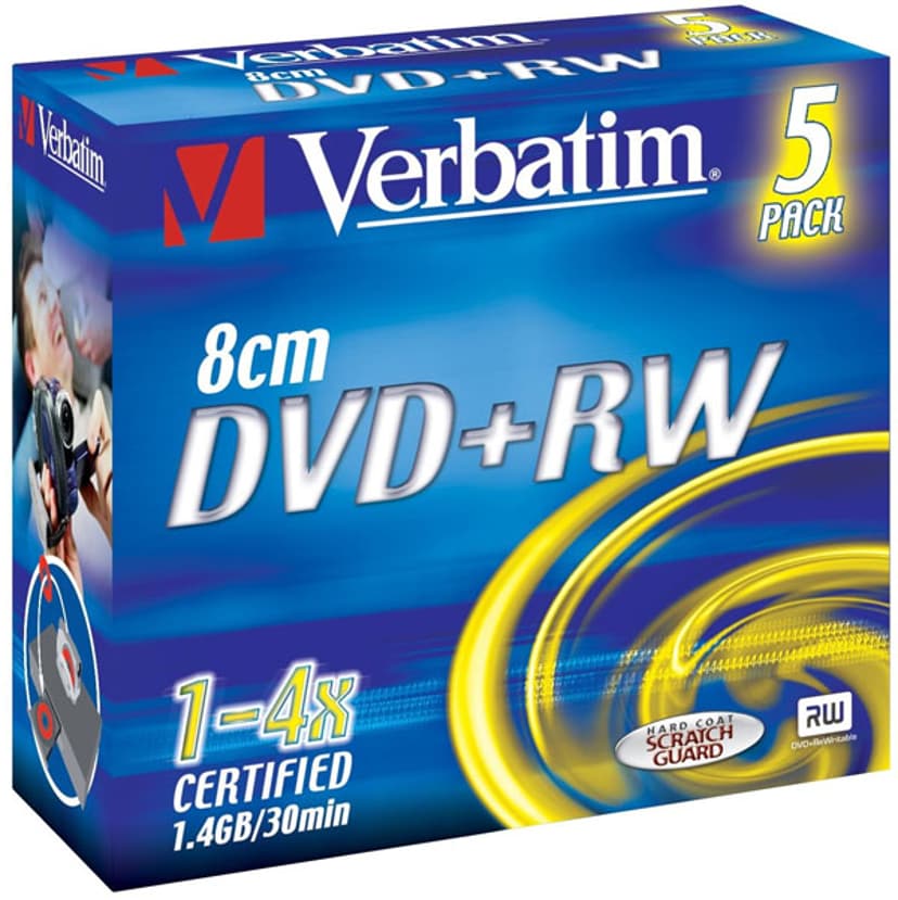 Verbatim DVD+RW (8cm) x 5