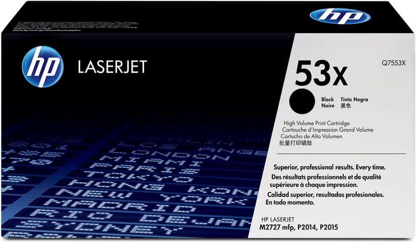 HP Toner Sort 7K - Q7553X