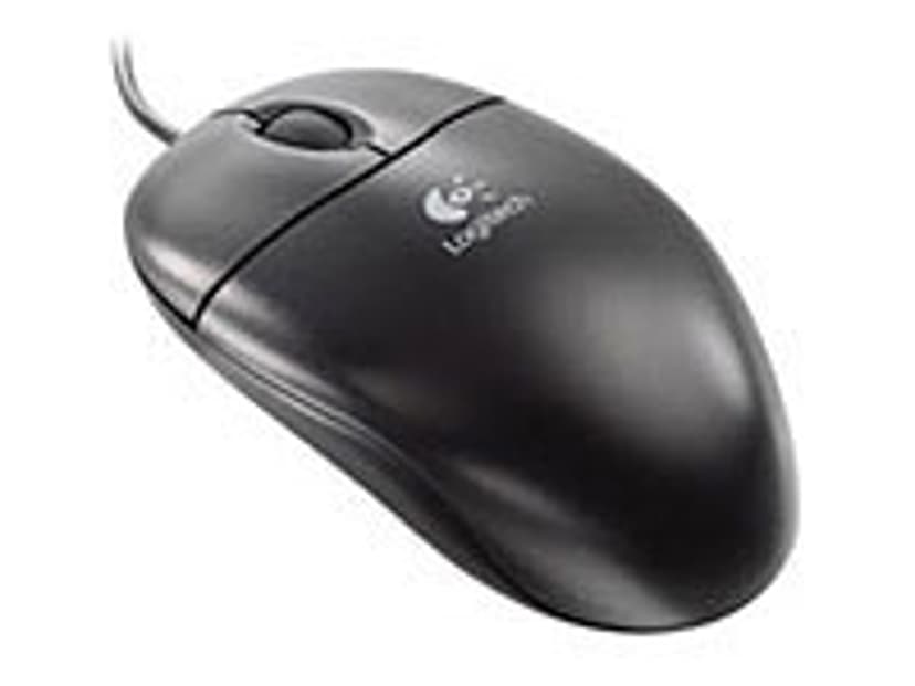 Logitech Optical Wheel Mouse USB Black
